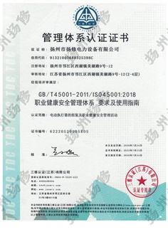 扬修职业健康管理体系（中文）